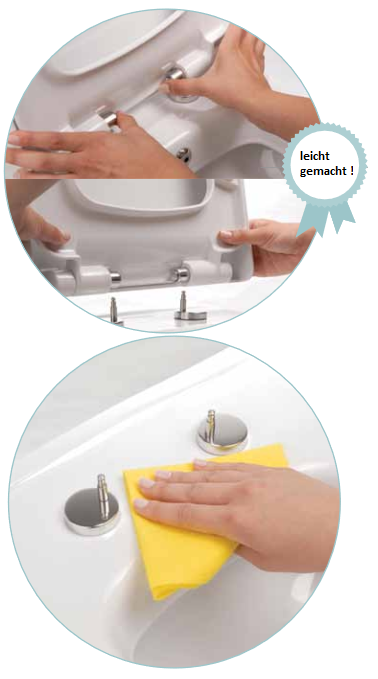 Idea spülrandlos WC Bidet / Taharet WC